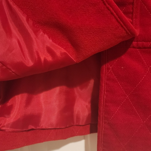 Talbot red Velvet jacket size 2P women - Picture 5 of 5